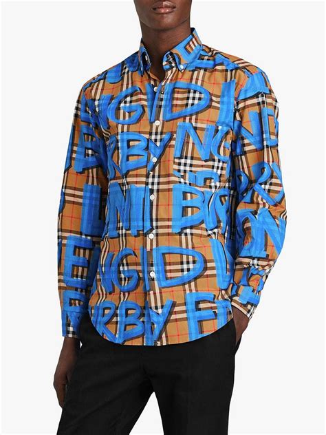 burberry graffiti print